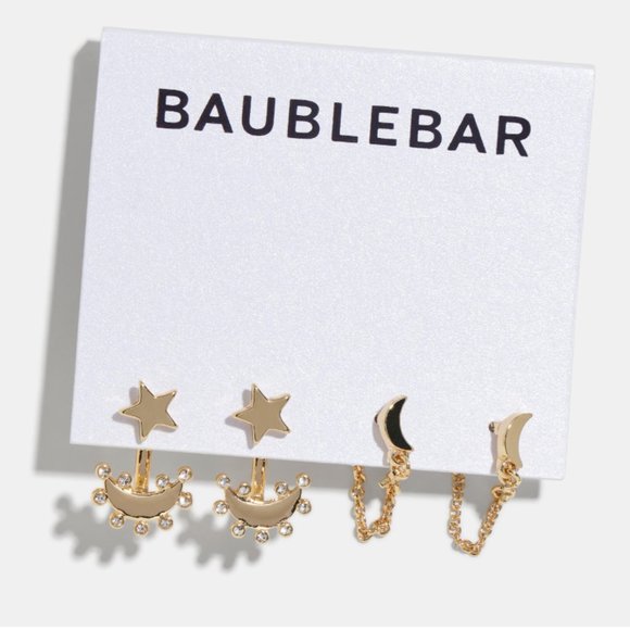 BaubleBar Cosmic Couple Earring Set - Picture 1 of 4